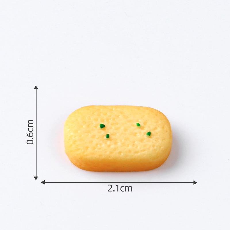 Tiểu cảnh bánh chocolate mỏng DIY, phụ kiện tiểu cảnh mini resin treo bàn đáng yêu cute micro (ZC-1452)