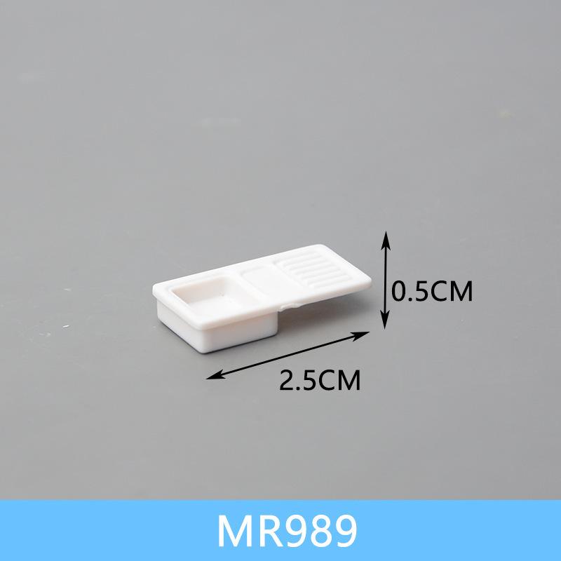 Bộ Thiết Bị Nhà Bếp Nhà Tắm Mini Tỷ Lệ 1:30 (MH-267)
