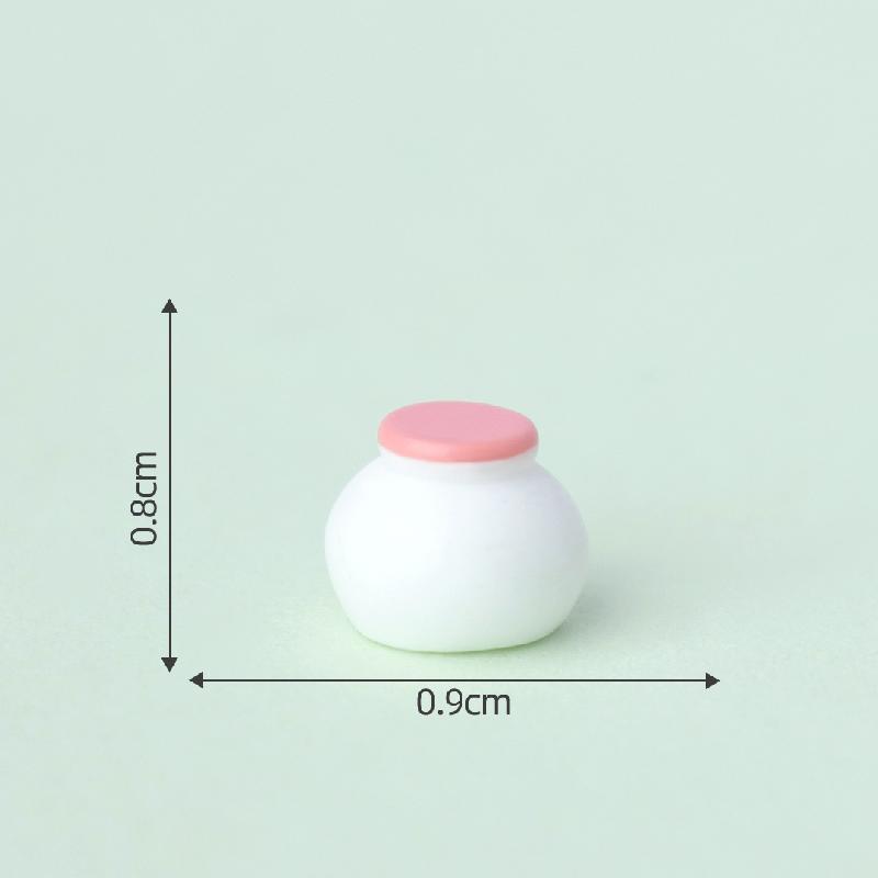 Tiểu cảnh phòng ngủ màu hồng dễ thương, búp bê DIY, phụ kiện bàn mini tiểu cảnh (ZC-170)