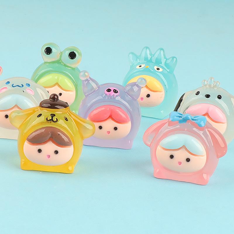 Charm ba em bé phát sáng DIY trang trí tủ lạnh (FF-277)