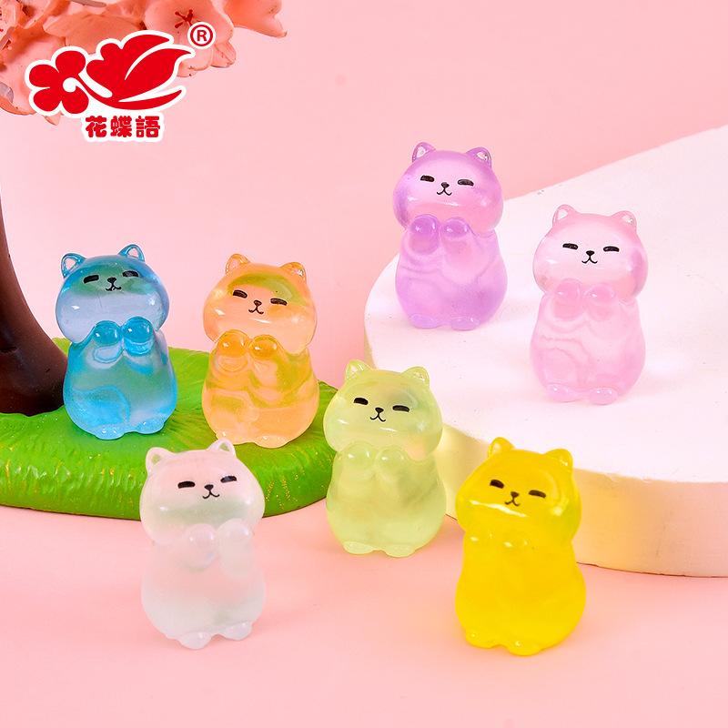 Phụ Kiện Nhỏ Xinh Mèo cười phát sáng (NX-437)
