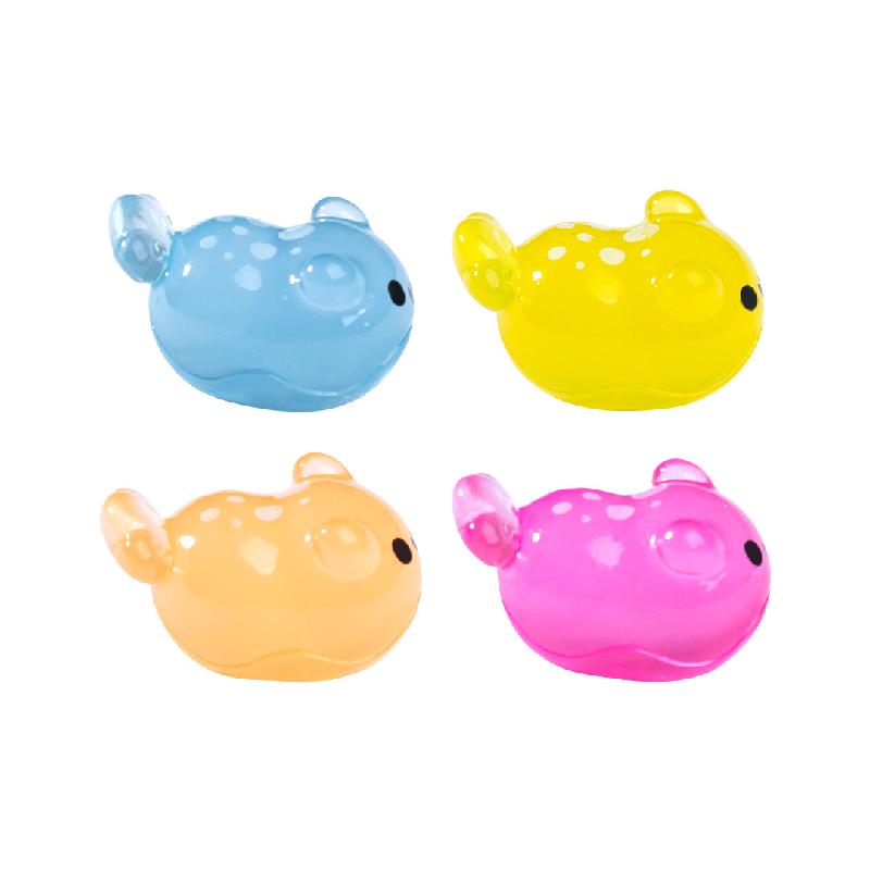 Tiểu cảnh sên biển cầu vồng phát sáng DIY, phụ kiện tiểu cảnh mini resin garden đáng yêu cute (ZC-1441)