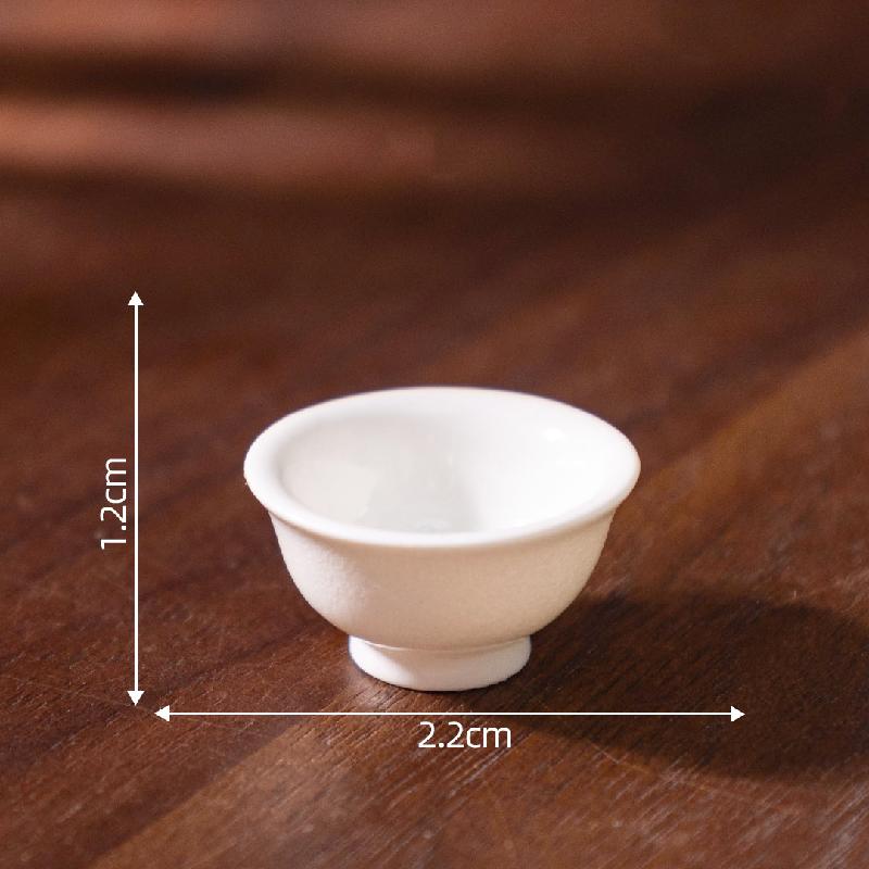 Tiểu cảnh đĩa giả đen trắng, đồ ăn DIY, phụ kiện bàn tiểu cảnh mini thu nhỏ (ZC-391)