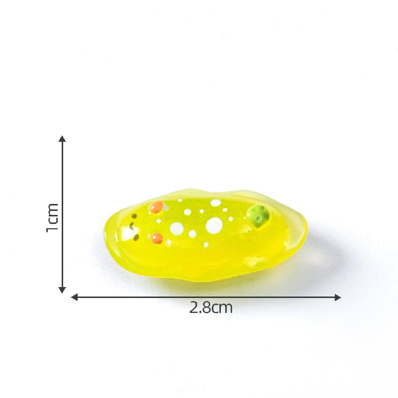 Tiểu cảnh thỏ biển phát sáng DIY, phụ kiện tiểu cảnh mini resin treo bàn garden cute (ZC-1425)