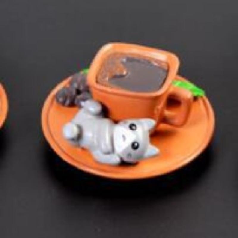 Mèo và bánh ngọt tiểu cảnh DIY trang trí bàn đáng yêu (ZC-762)