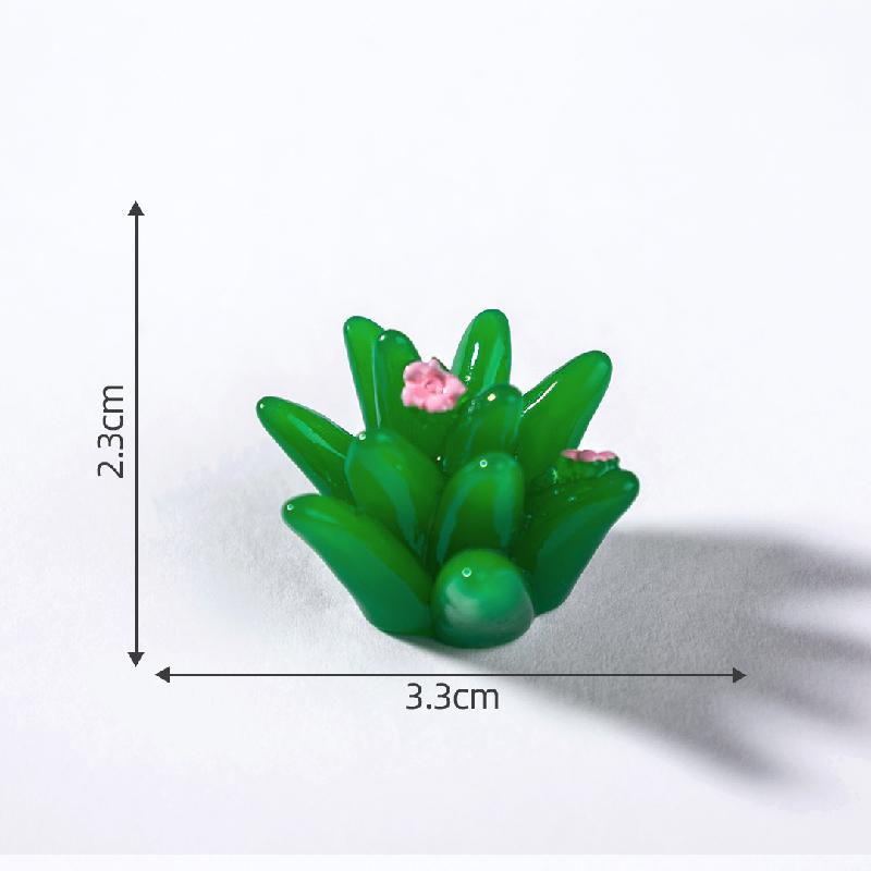 Tiểu cảnh cỏ mini, vật liệu giả thực, DIY, phụ kiện tiểu cảnh lọ sinh thái nhỏ xinh (ZC-223)