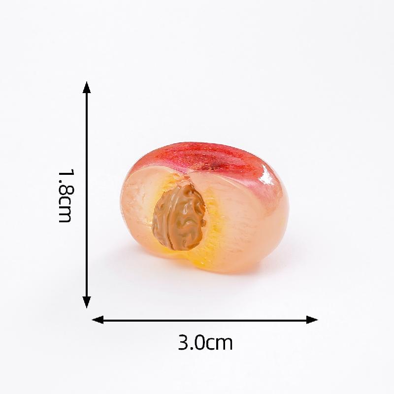 Tiểu cảnh trái cây phát sáng: dưa hấu, thanh long DIY, phụ kiện tiểu cảnh mini (ZC-654)