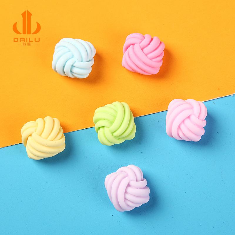 Charm cuộn len DIY trang trí vỏ điện thoại (FF-462)