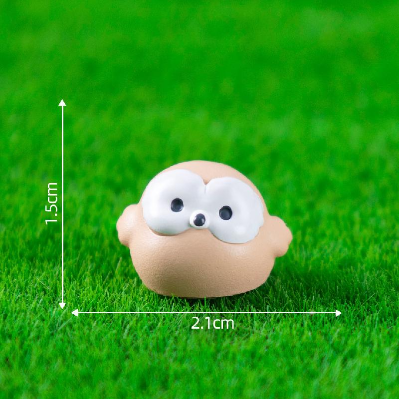 Tiểu cảnh động vật rừng: cú, búp bê DIY, phụ kiện treo bàn tiểu cảnh mini (ZC-495)