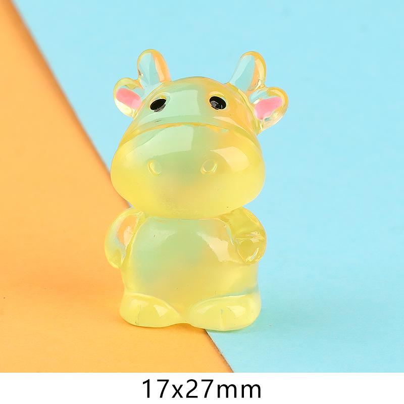 Charm bò phát sáng DIY trang trí xe hơi (FF-366)