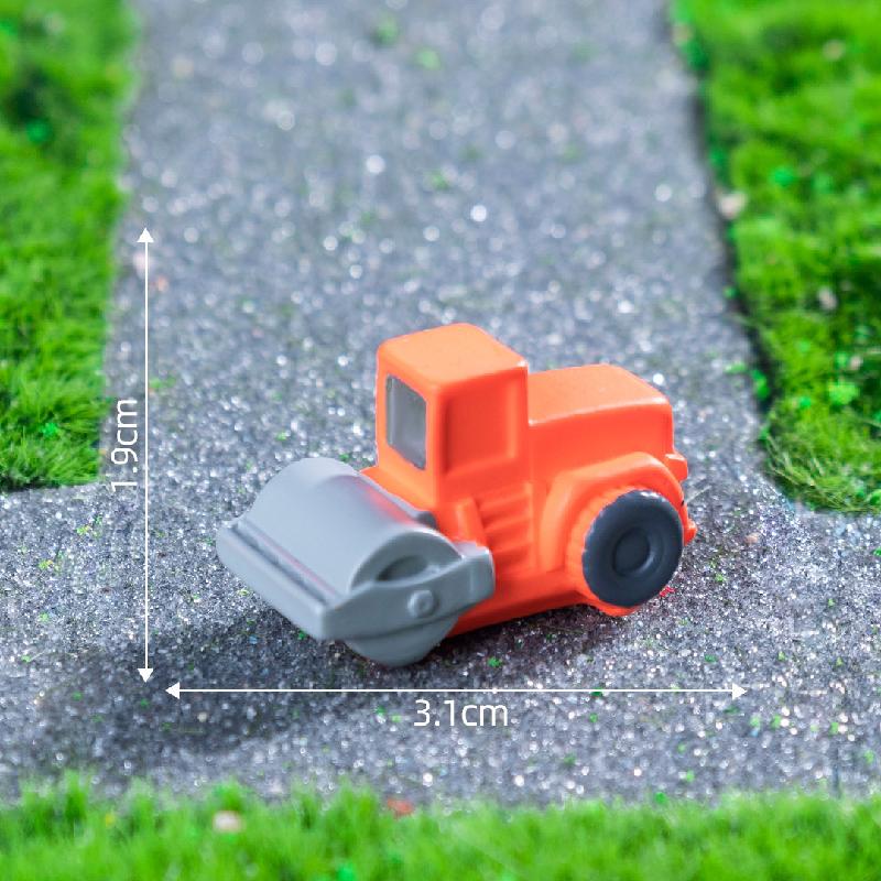 Tiểu cảnh ô tô, biển báo giao thông Q-version, DIY, phụ kiện bàn tiểu cảnh mini thu nhỏ (ZC-264)