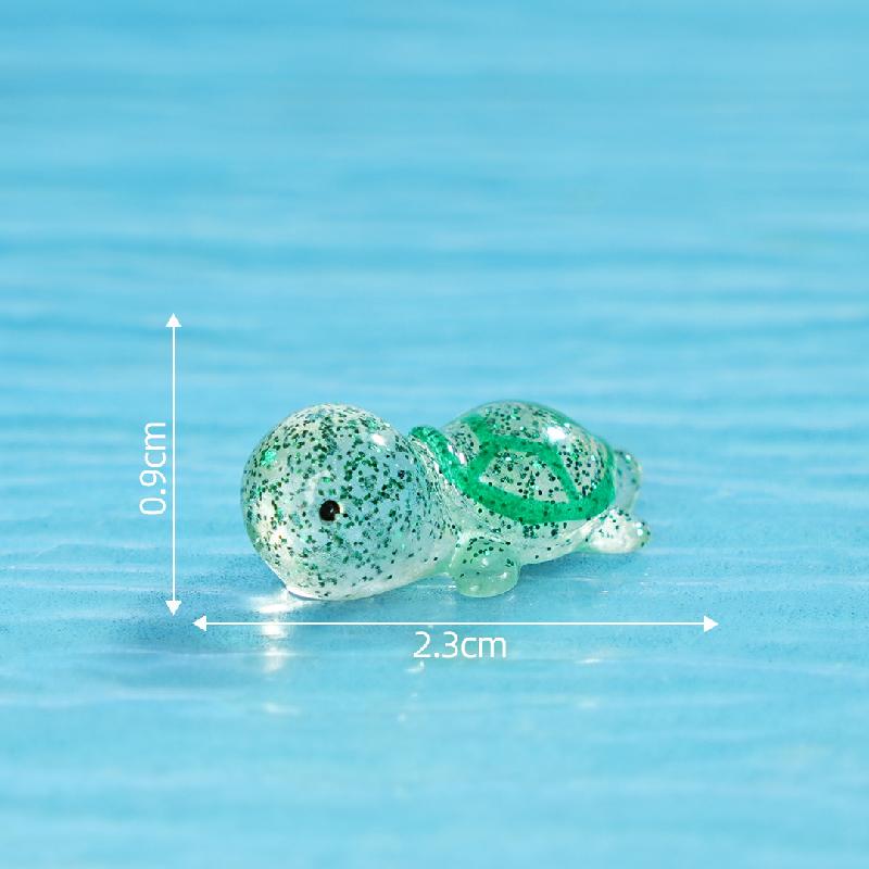 Tiểu cảnh rùa & kỳ nhông phát sáng DIY, phụ kiện tiểu cảnh mini resin garden treo bàn đáng yêu cute (ZC-1467)