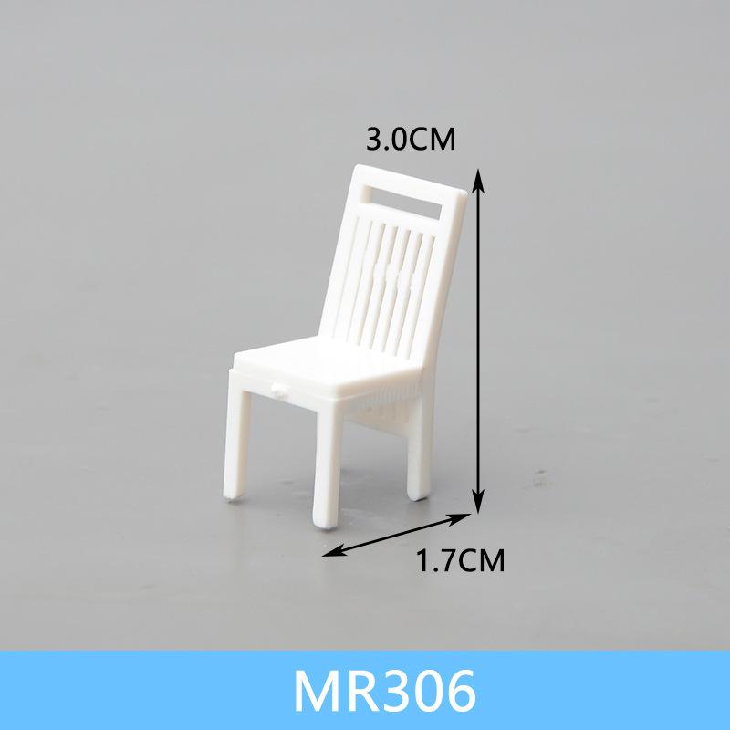 Bộ Bàn Ghế Mini Mô Hình Nội Thất Tỷ Lệ 1:30 (MH-269)