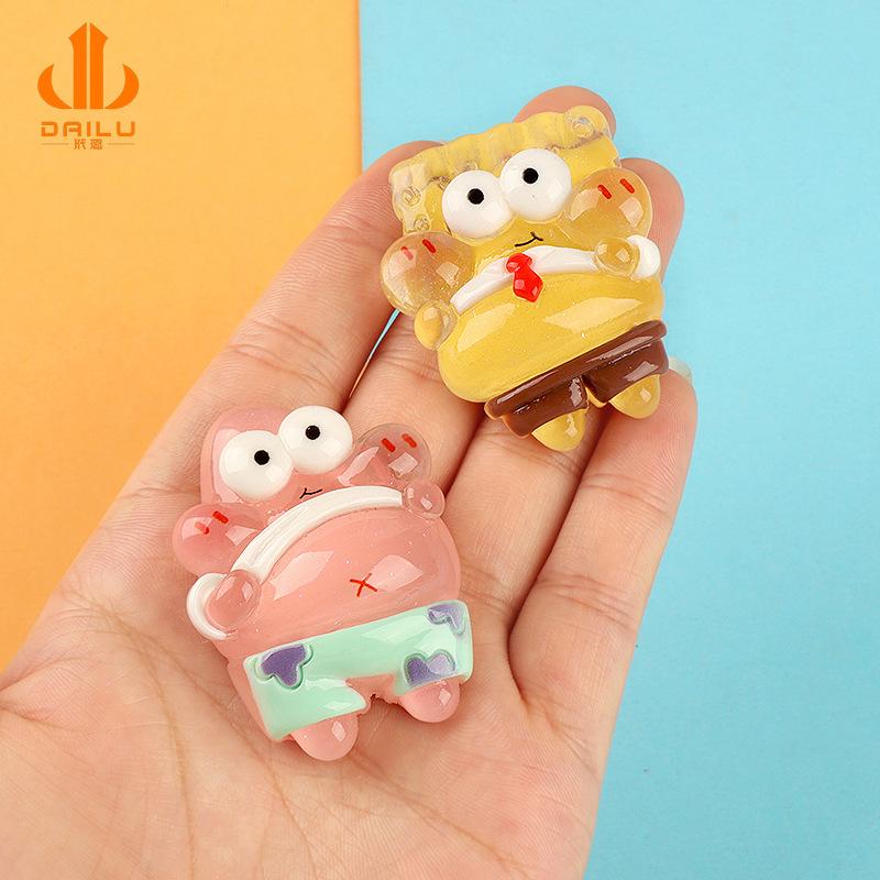 Charm bọt biển phát sáng DIY trang trí vỏ điện thoại (FF-419)