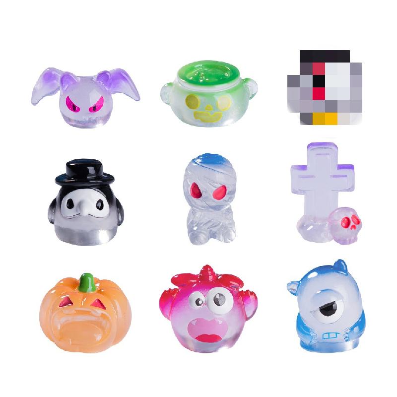 Tiểu cảnh Halloween, bí ngô quái vật, trang trí nhà búp bê (ZC-52)