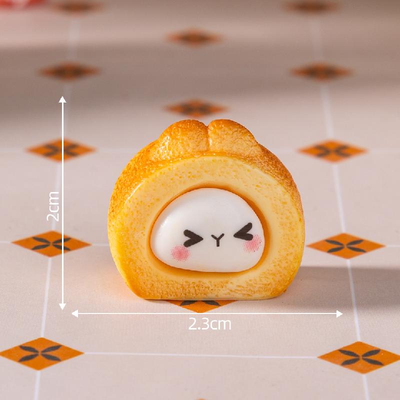 Tiểu cảnh bánh ngọt DIY, phụ kiện tiểu cảnh mini treo bàn food resin micro cute (ZC-1396)