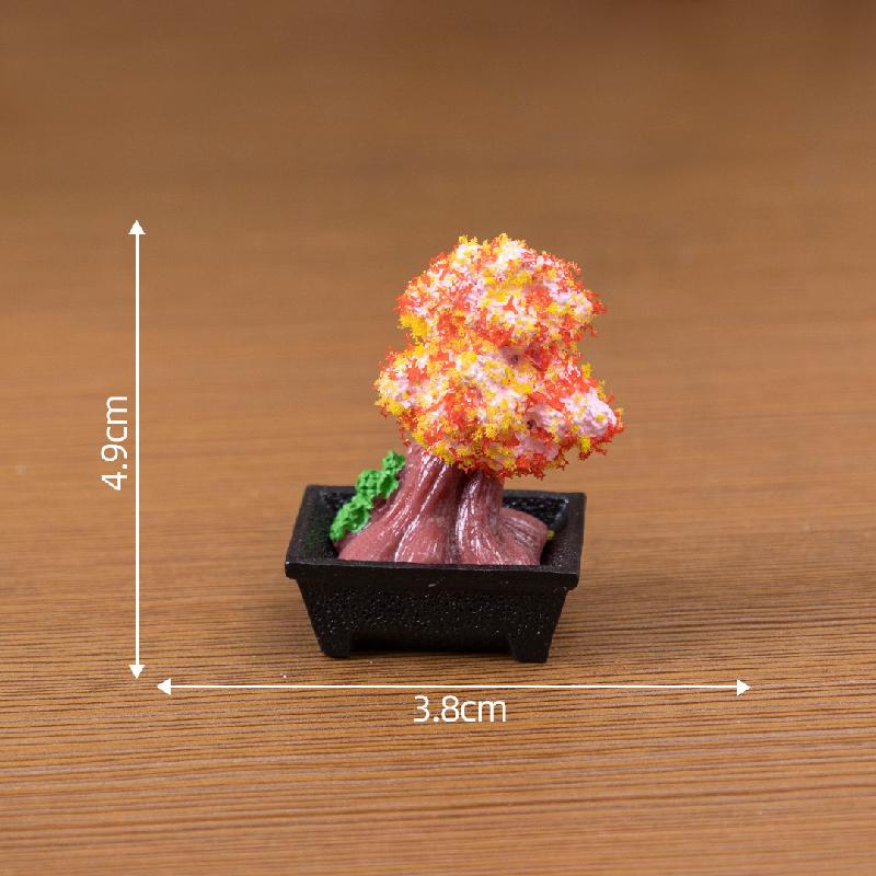 Tiểu cảnh xương rồng, sen đá giả, DIY, phụ kiện bàn tiểu cảnh mini nhỏ xinh (ZC-537)