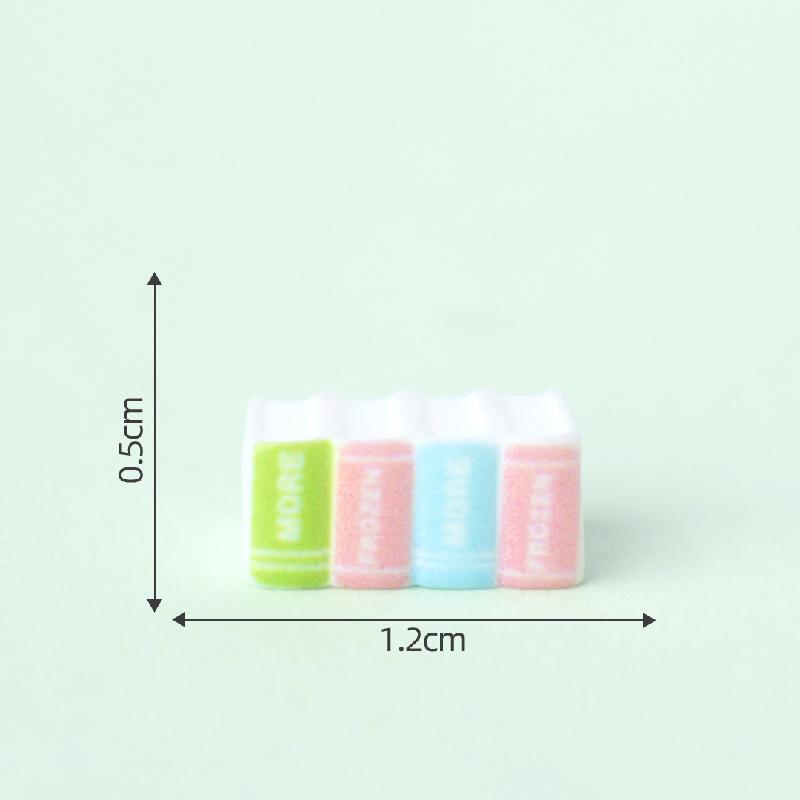 Tiểu cảnh phòng ngủ màu hồng dễ thương, búp bê DIY, phụ kiện bàn mini tiểu cảnh (ZC-170)