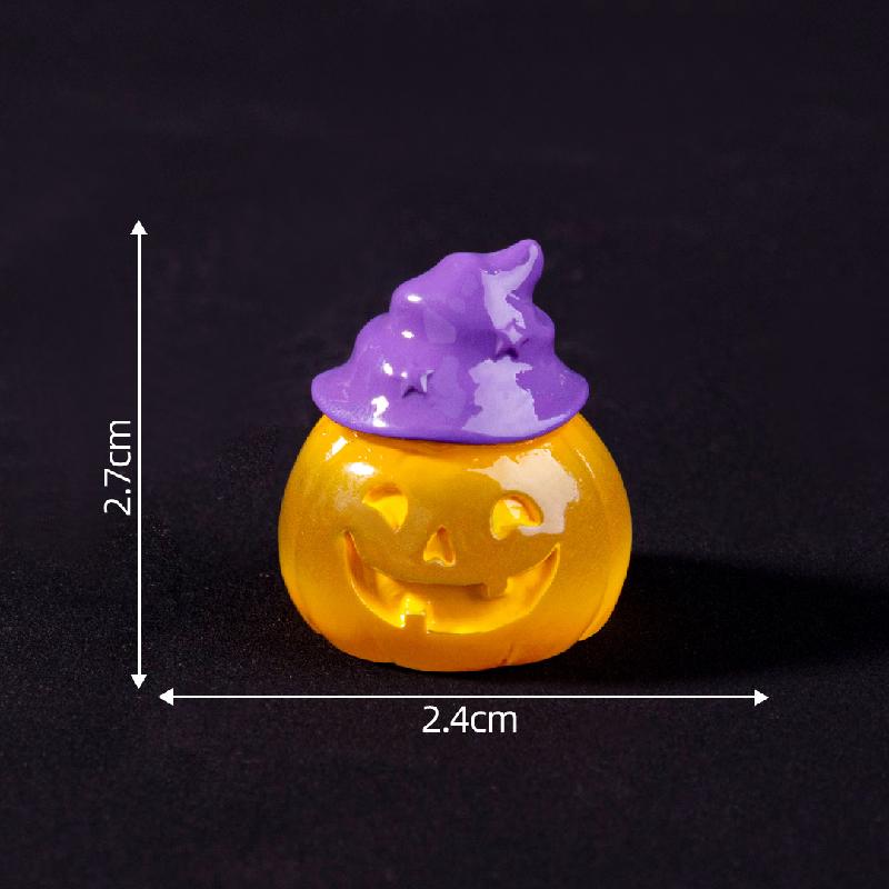 Tiểu cảnh bí ngô phát sáng Halloween, trang trí DIY (ZC-67)