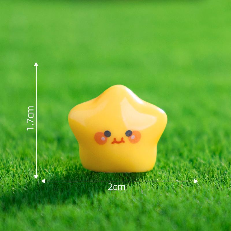 Tiểu cảnh phát sáng, thiên thần nhỏ, sao vàng, DIY, phụ kiện treo mini tiểu cảnh bàn (ZC-134)