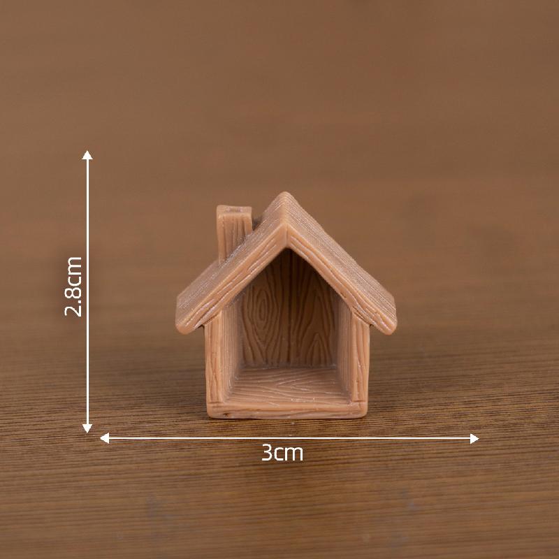 Tiểu cảnh tranh tường, chậu sen đá, nhà búp bê DIY, phụ kiện bàn resin tiểu cảnh mini (ZC-348)