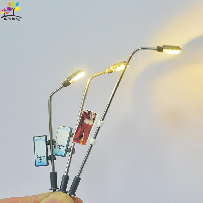 Phụ Kiện Mô Hình Đèn Đường LED Mini Mô Hình Sa Bàn 3V (MH-21)