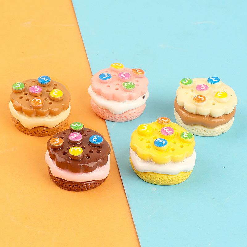 Charm M&M & bánh ngọt DIY trang trí vỏ điện thoại (FF-502)