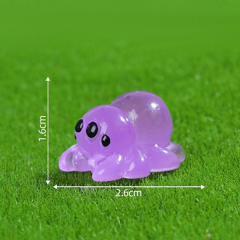 Tiểu cảnh nhện phát sáng DIY, phụ kiện tiểu cảnh mini resin blind bag đáng yêu (ZC-1138)