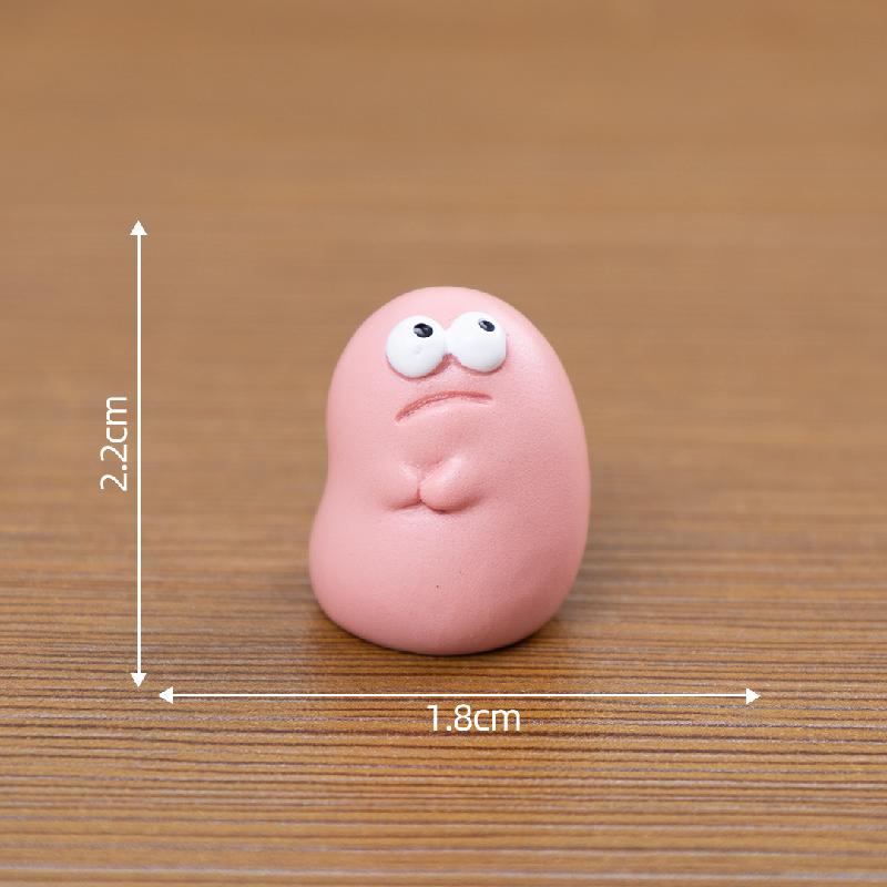 Tiểu cảnh đất sét quái DIY, phụ kiện tiểu cảnh mini bàn treo đáng yêu, cute (ZC-1075)