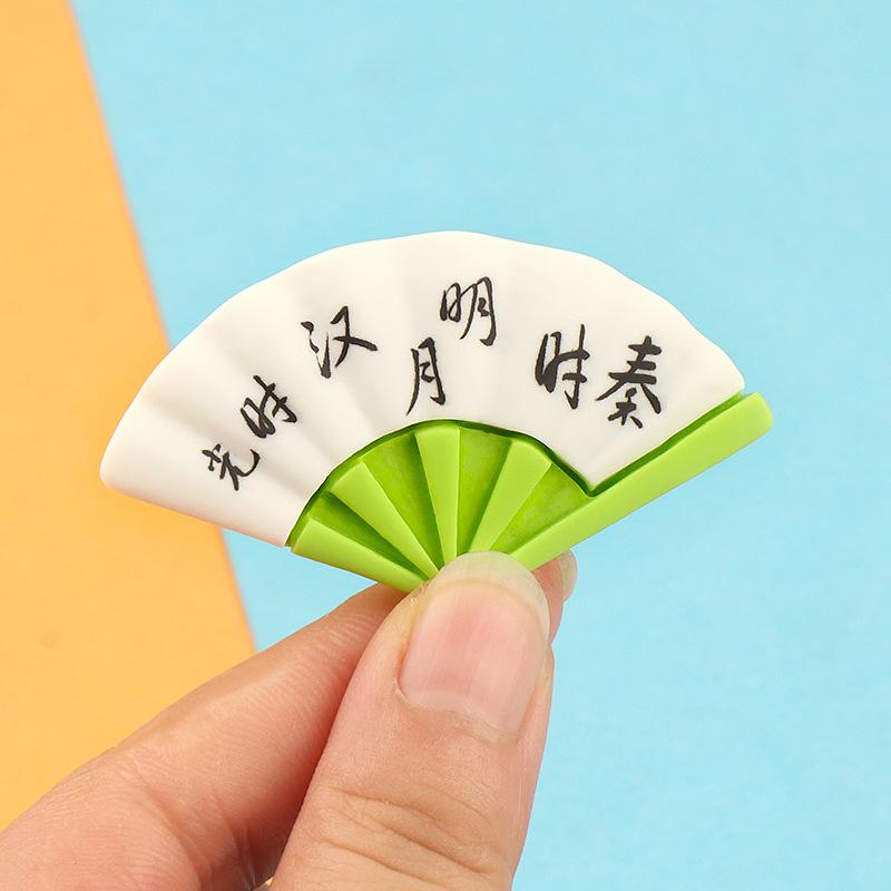 Charm quạt giấy DIY trang trí nhà búp bê (FF-473)