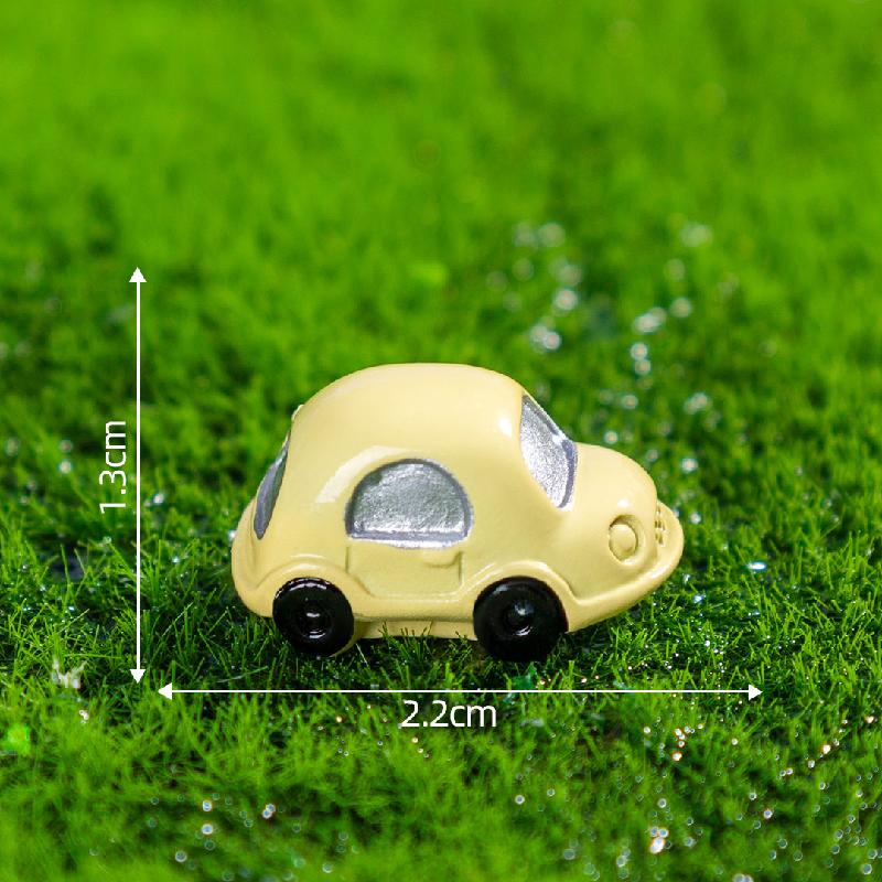 Tiểu cảnh ô tô, biển báo giao thông Q-version, DIY, phụ kiện bàn tiểu cảnh mini thu nhỏ (ZC-264)