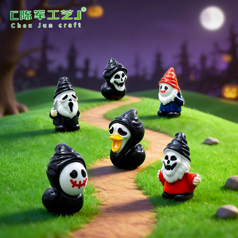 Phụ Kiện Tiểu Cảnh Chú lùn mặt nạ Halloween mini trang trí (PK-710)