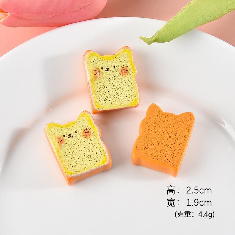 Bánh mì resin food mini, phụ kiện DIY, ốp điện thoại, nam châm tủ lạnh, blind box (NX-296)