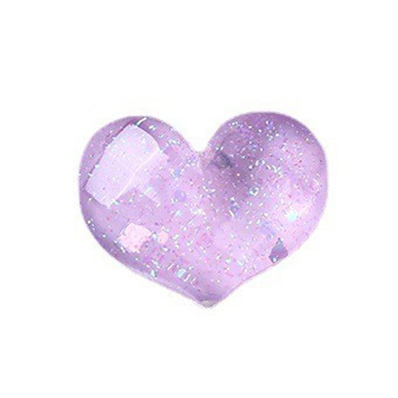 Charm tim phát sáng DIY trang trí điện thoại (FF-374)