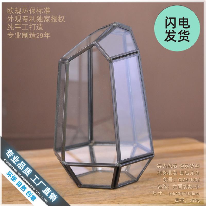 Chậu Đa Giác Nhà kính 6 mặt mini (DG-44)