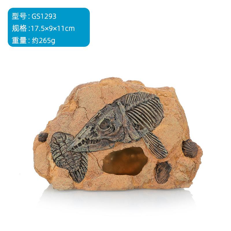 Mô hình rùa nhựa trang trí bể cá (YR-12)