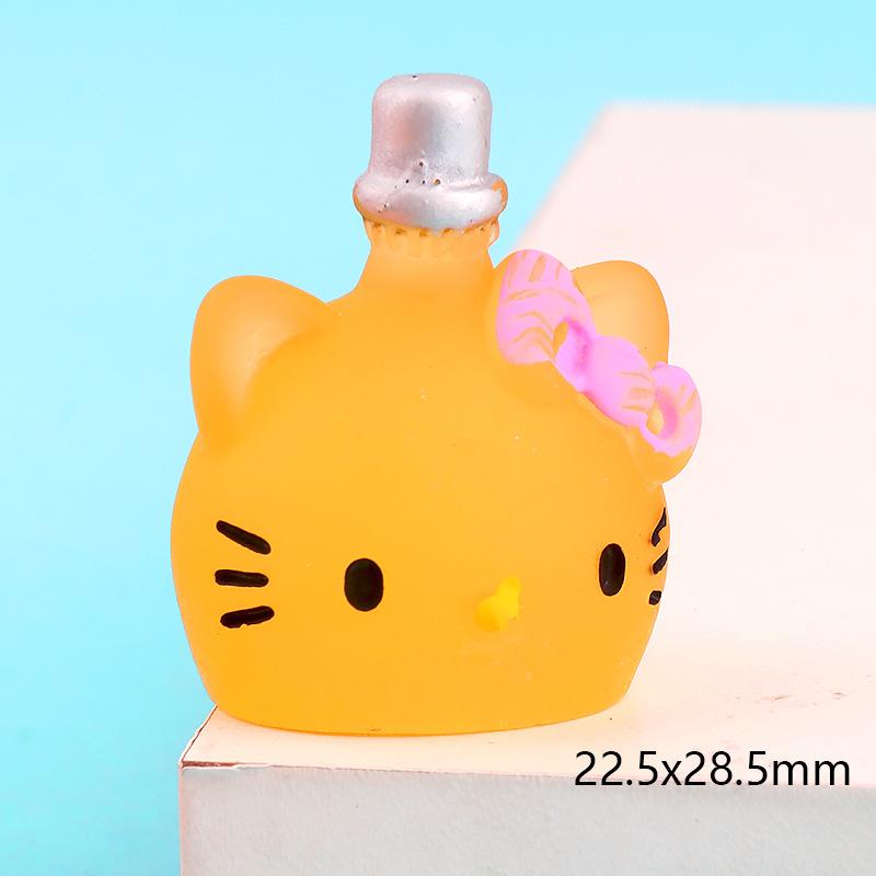 Charm chai mini phát sáng DIY trang trí vỏ điện thoại (FF-452)