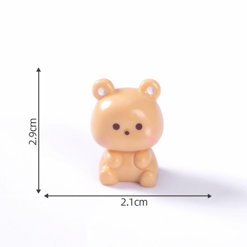 Tiểu cảnh động vật dễ thương, rêu, DIY, phụ kiện bàn tiểu cảnh mini sáng tạo (ZC-182)