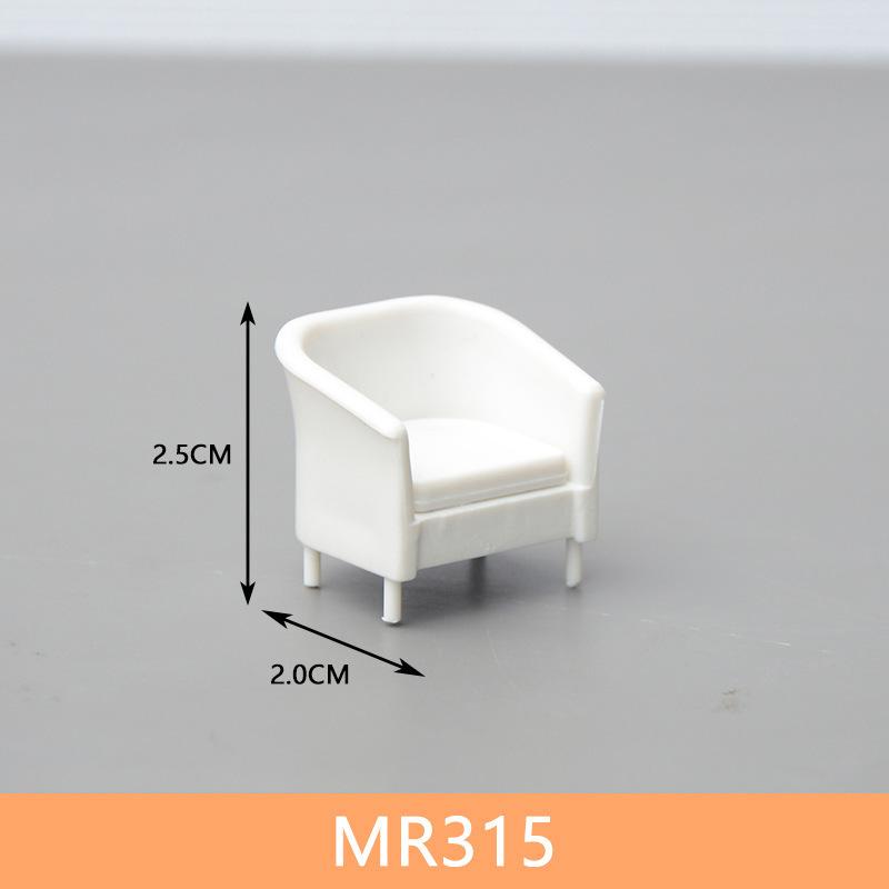 Phụ Kiện Mô Hình Bộ Bàn Ghế Mini Mô Hình Nội Thất Tỷ Lệ 1:30 (MH-269)