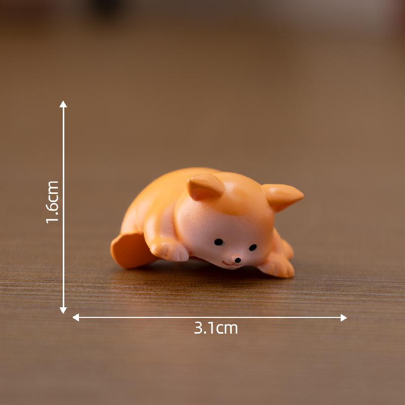 Tiểu cảnh heo, rùa, búp bê nhỏ dễ thương DIY, phụ kiện tiểu cảnh mini bàn (ZC-679)