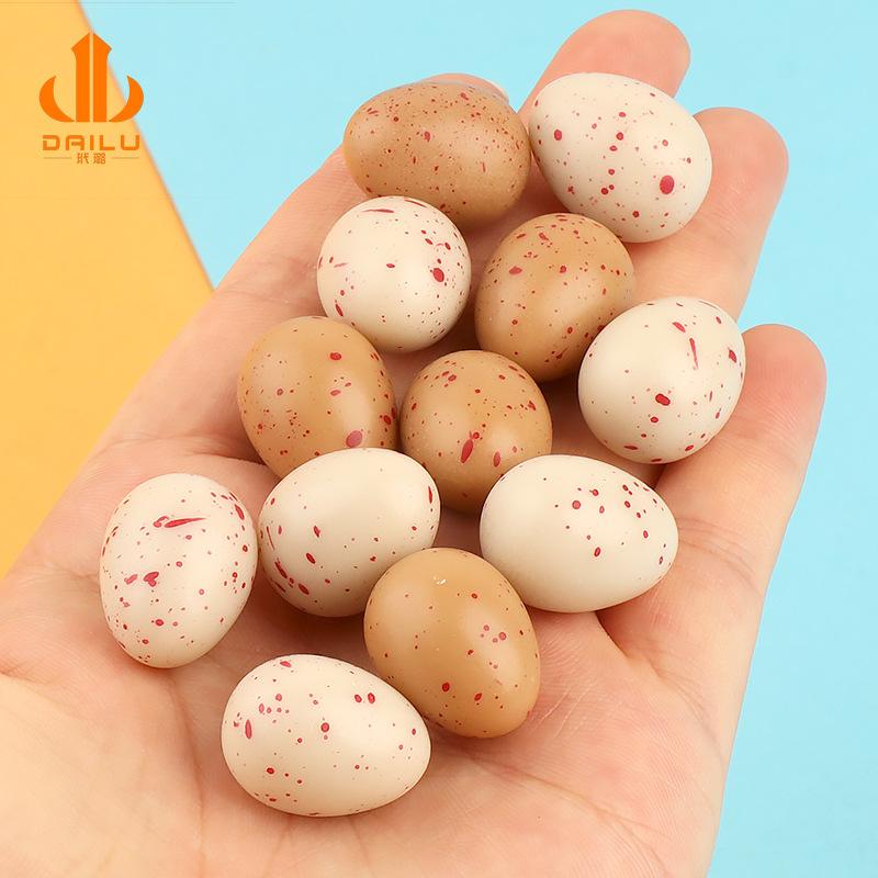 Charm trứng gà DIY tiểu cảnh trang trí điện thoại (FF-331)