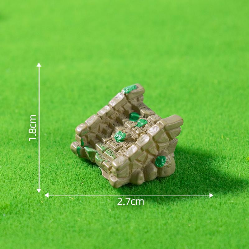 Tiểu cảnh cầu gỗ, hàng rào, sân vườn DIY, phụ kiện bàn mini tiểu cảnh thu nhỏ (ZC-173)