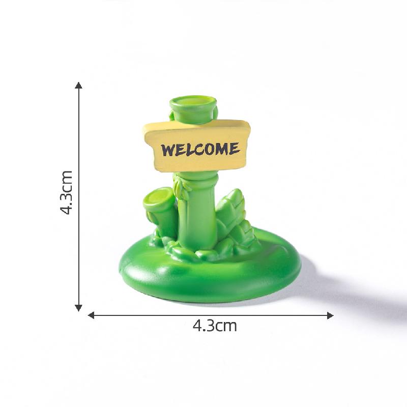 Tiểu cảnh biển chỉ đường, phụ kiện trang trí DIY mini (ZC-45)