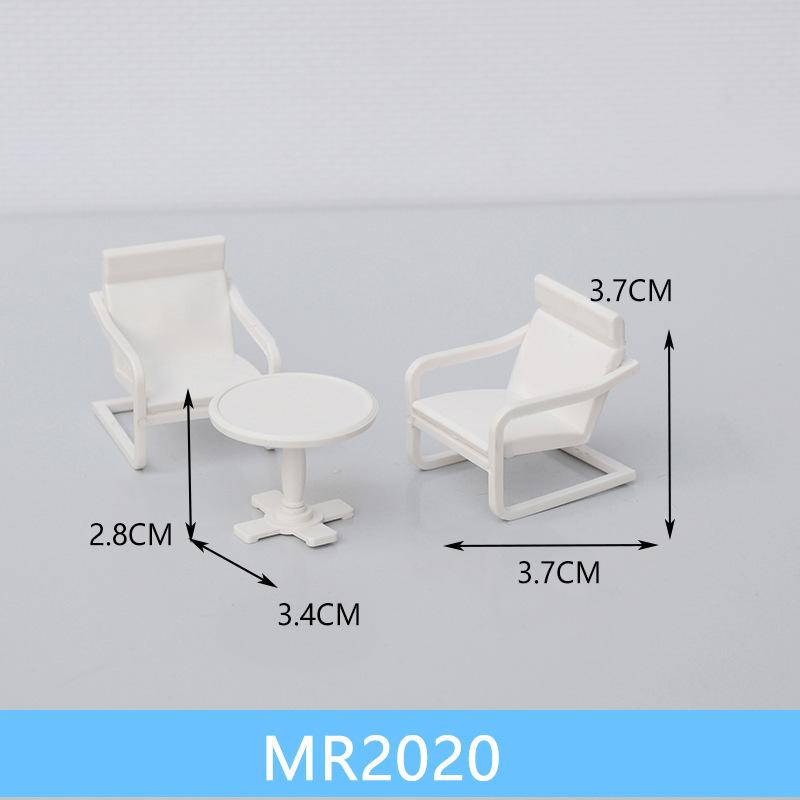 Bộ Bàn Ăn Mini Mô Hình Tỷ Lệ 1:20 (MH-285)