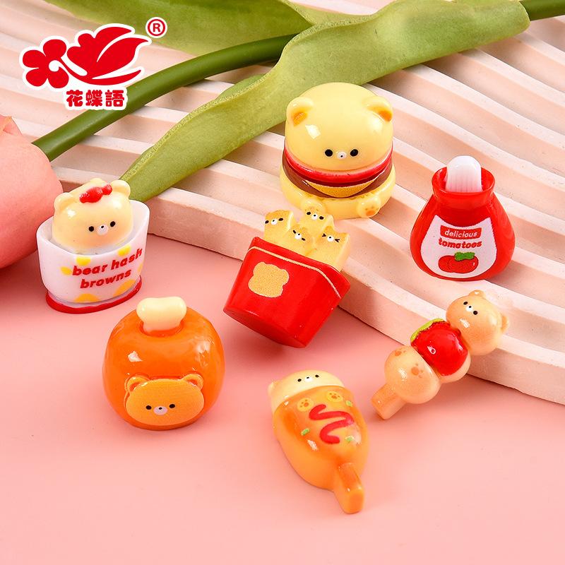 Phụ Kiện Nhỏ Xinh Gấu hamburger mini (NX-260)