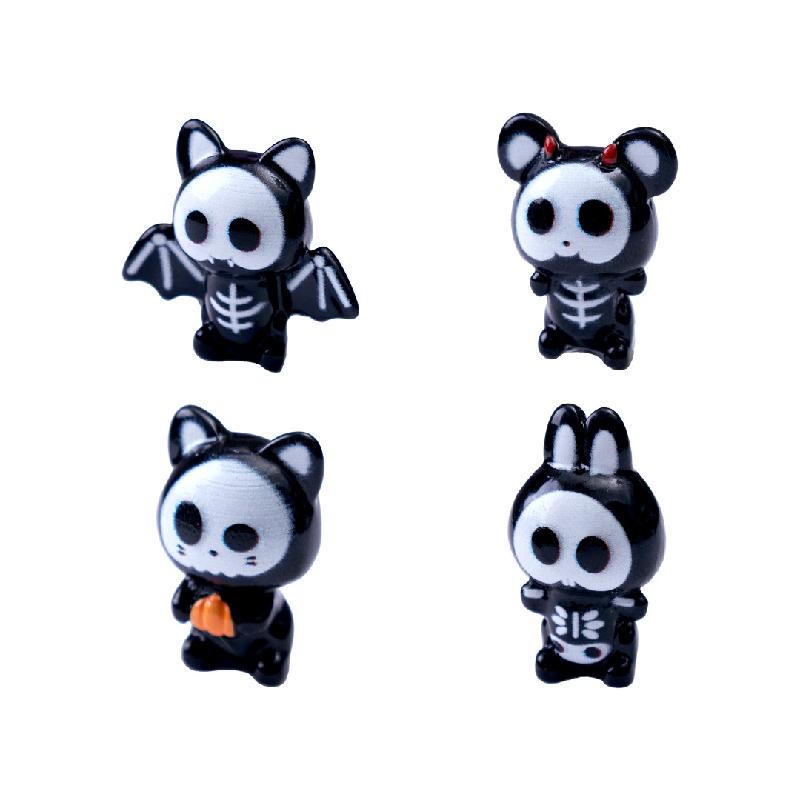 Thú nhỏ đầu lâu Halloween mini trang trí tiểu cảnh (PK-689)