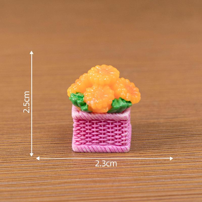 Tiểu cảnh xương rồng, sen đá giả, DIY, phụ kiện bàn tiểu cảnh mini nhỏ xinh (ZC-537)