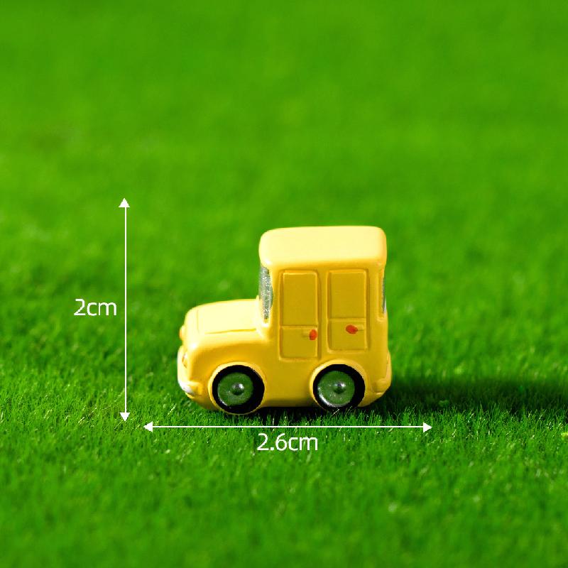 Tiểu cảnh ô tô, biển báo giao thông Q-version, DIY, phụ kiện bàn tiểu cảnh mini thu nhỏ (ZC-264)