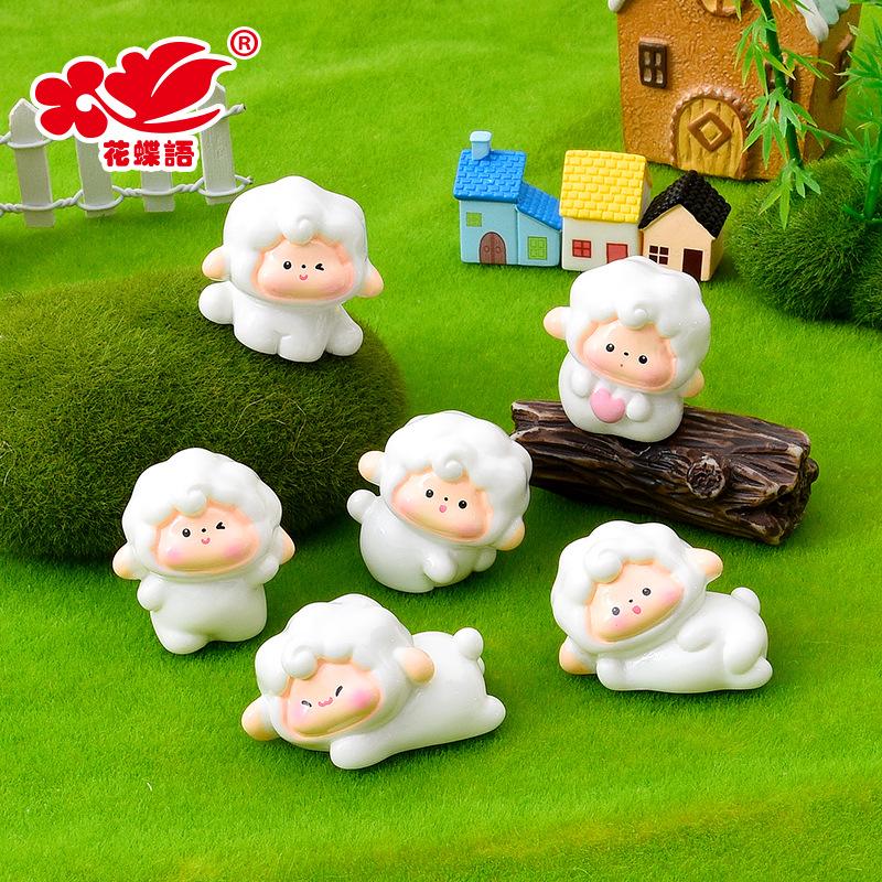 Phụ Kiện Nhỏ Xinh Cừu trái tim mini (NX-156)