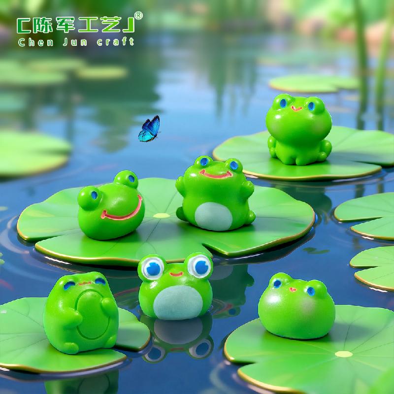 Phụ Kiện Tiểu Cảnh Ếch dễ thương mini (PK-1162)